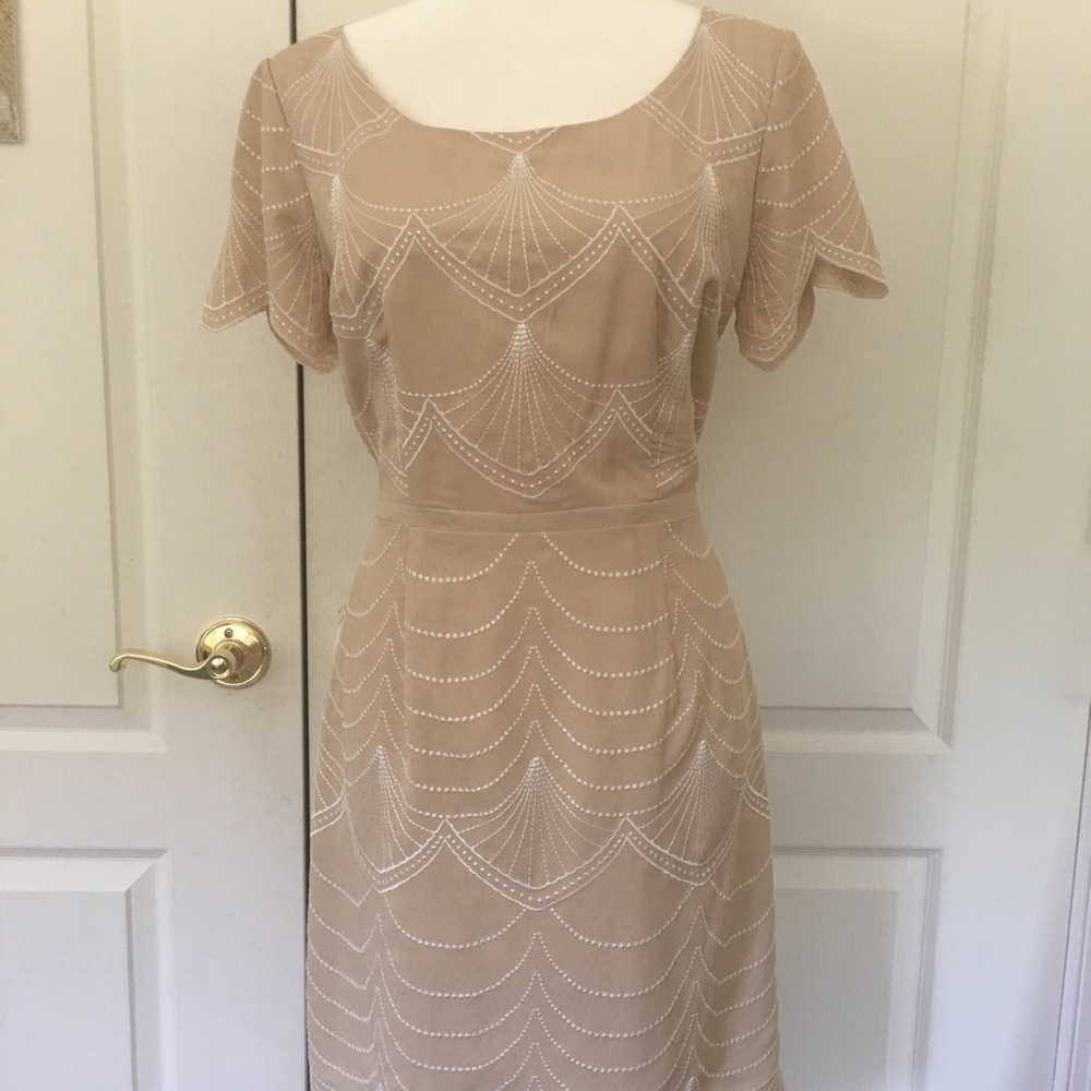 Antonio Melani Embroidered Dress